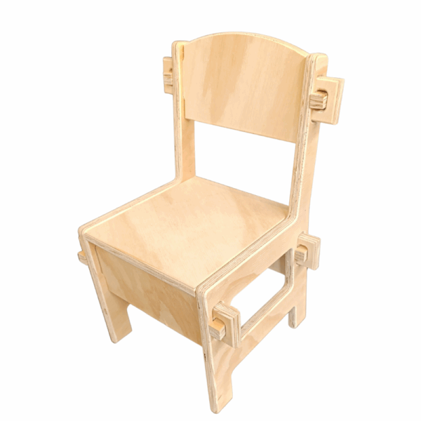 Chaise enfant bois contreplaqué 45€ - Fabrication française Alsace – Image 5